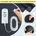 Load image into Gallery viewer, Earthing continuity tester is compatible with your favorite grounding products, grounding mat, grounding bed mat and grounding pillowcase