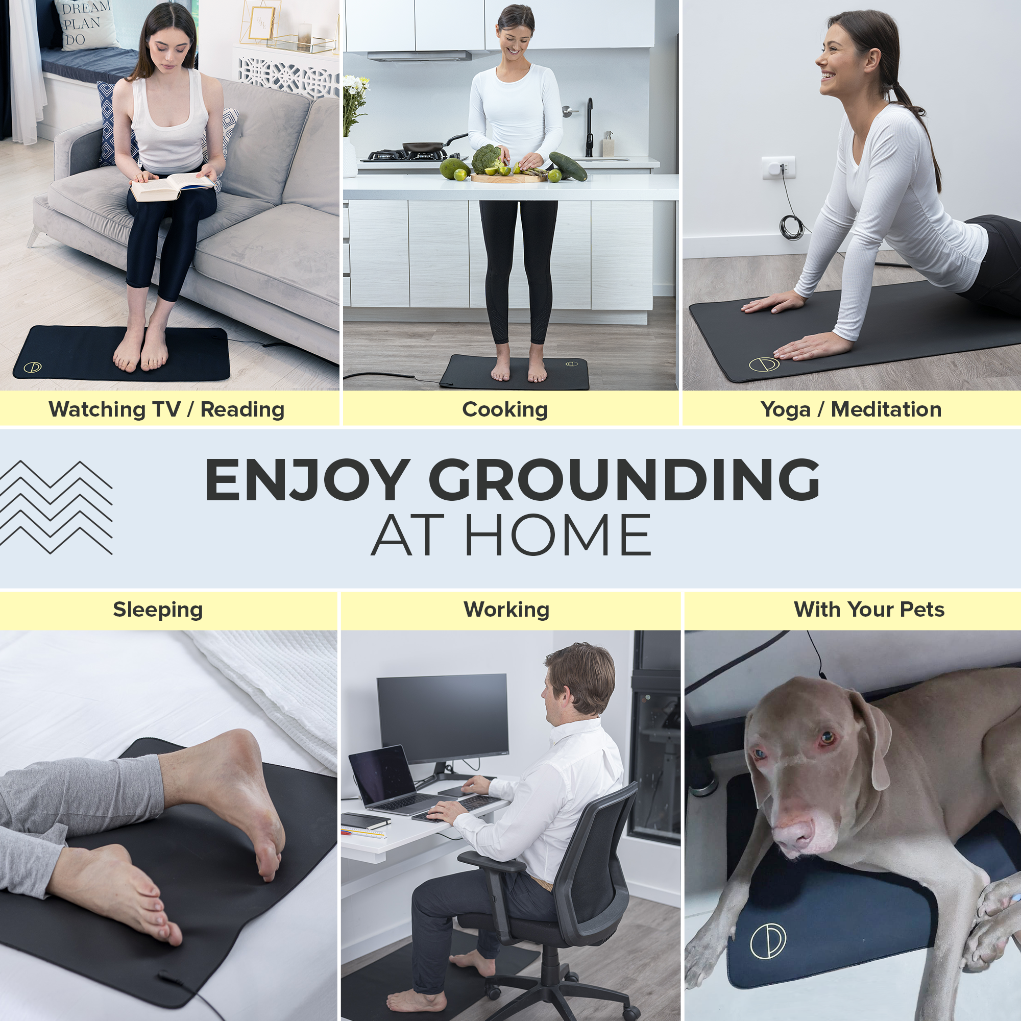 grounding at home is better when your grounding mat is tested with the continuity tester