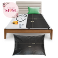 Load image into Gallery viewer, grounding sleep care kit for mother&#39;s day with grounding mat for bed and grounding pillowcase