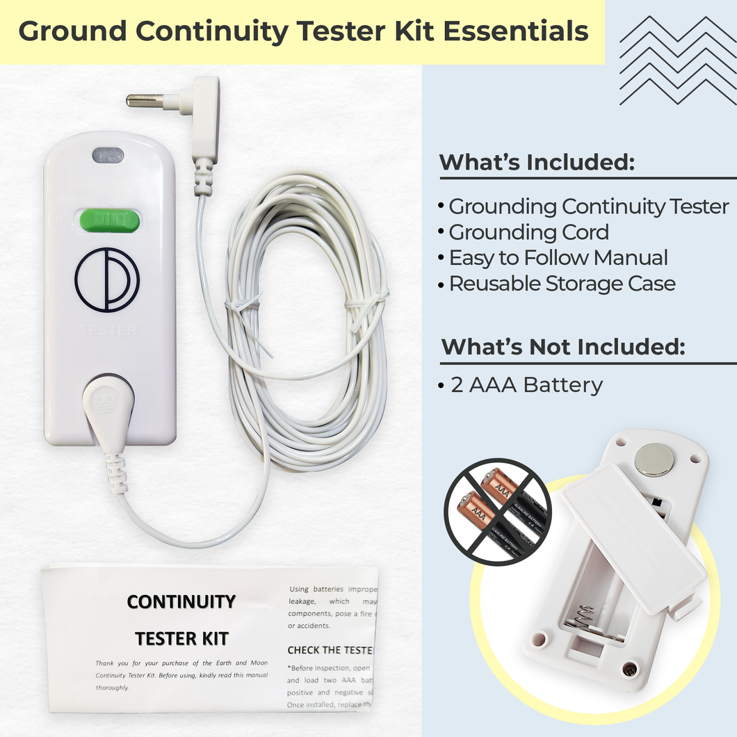 Continuity Ground Test Machine Grounding Continuity Tester – Earth and Moon