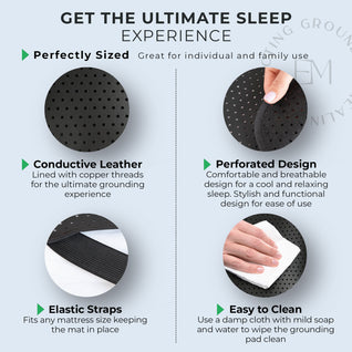 Earth and Moon™ Grounding Mat for Bed